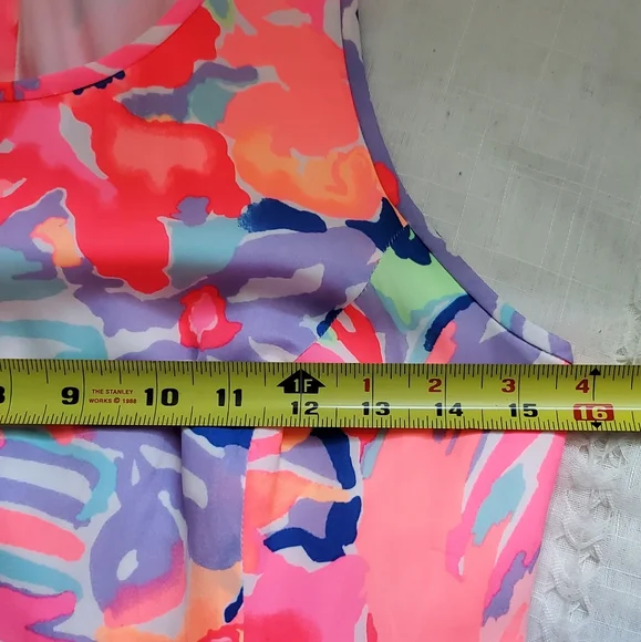 Lilly Pulitzer Sleeveless Kassia Playa Hermosa Dress. Size 0. - Picture 13 of 16